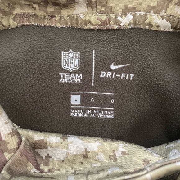 Nike Dr-Fit New England Patriots Salute to Service Performance Hoodie Large - Picture 9 of 14